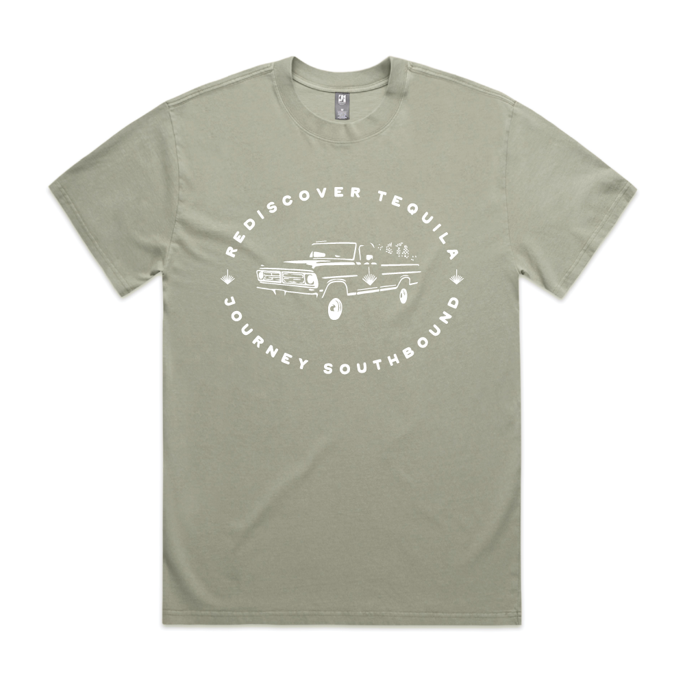 Faded Eucalpytus Rediscover Tequila T-Shirt - Southbound