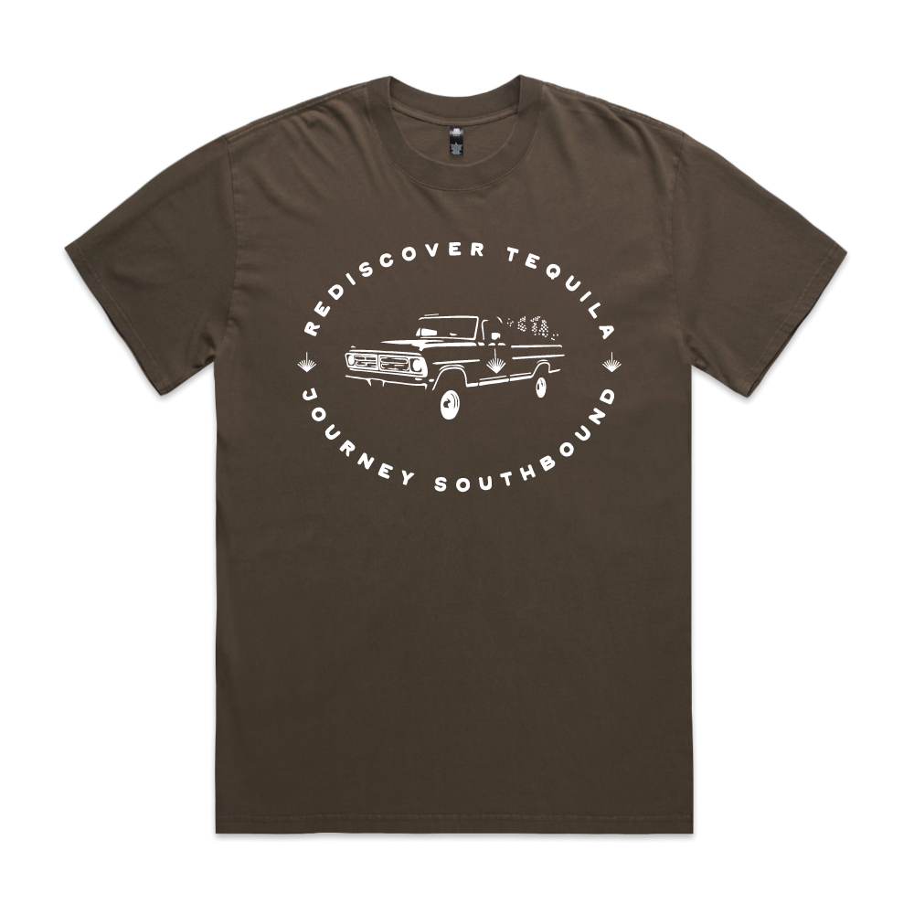 Faded Brown Rediscover Tequila T-Shirt - Southbound
