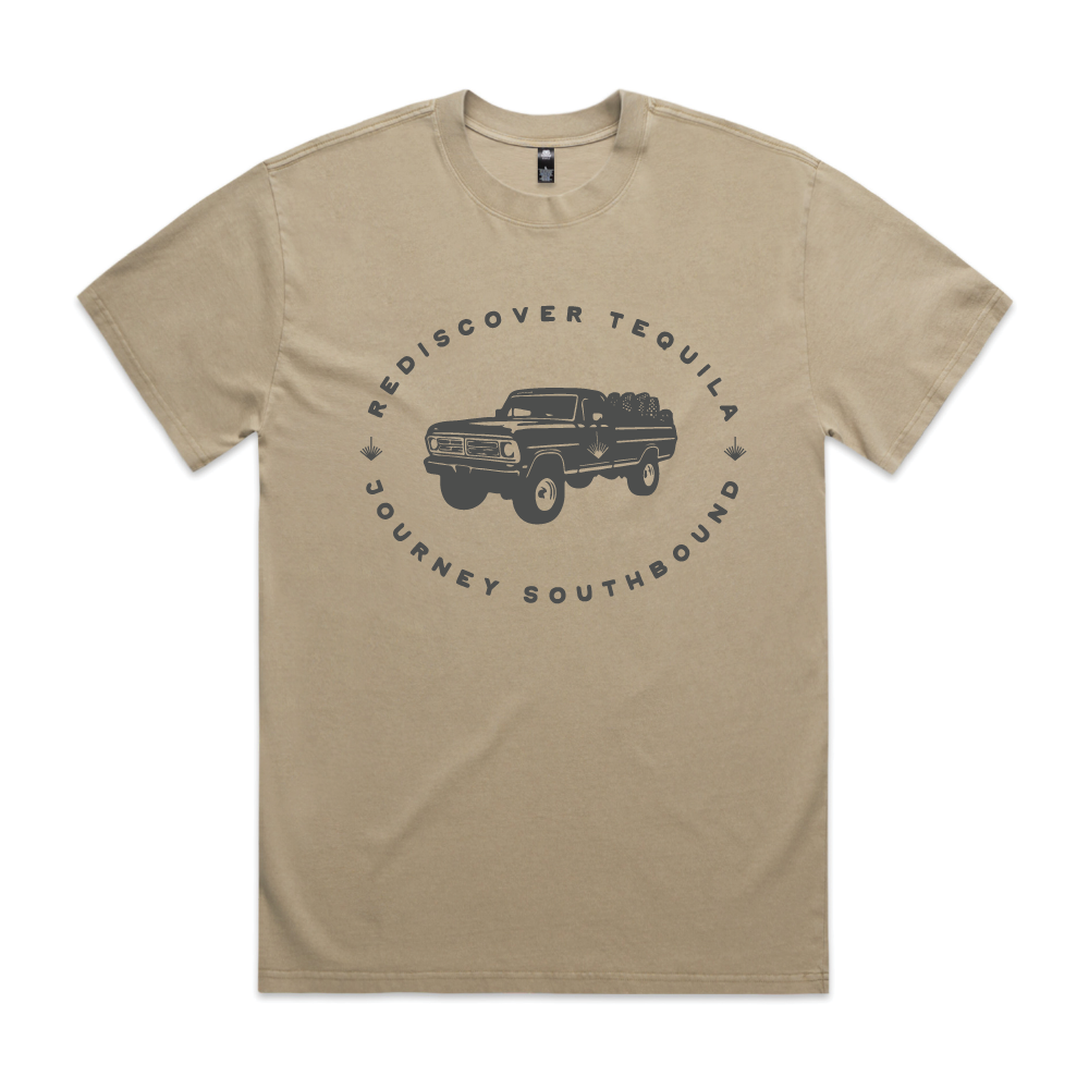 Faded Khaki Rediscover Tequila T-Shirt - Southbound